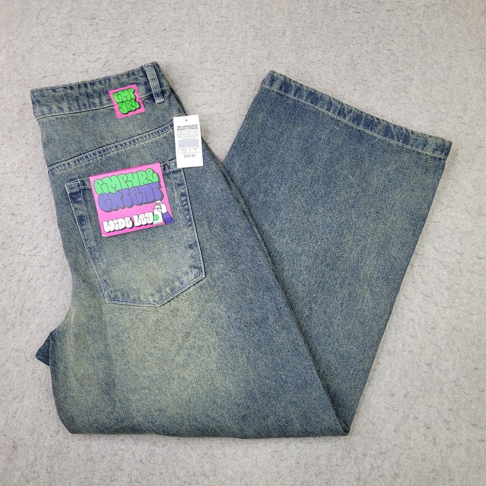 Empyre SK8 Wide Leg Womens Size 6 Charcoal Gray Baggy Skate‎ Y2K NEW